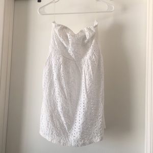 White Dress with Pockets!!!